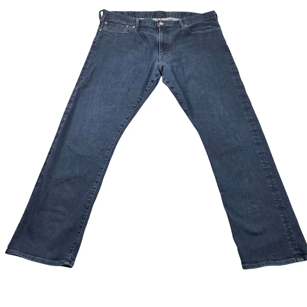 Polo Ralph Lauren Hampton Jeans Mens Blue 38x32 (39x30) Relaxed Straight Dark
